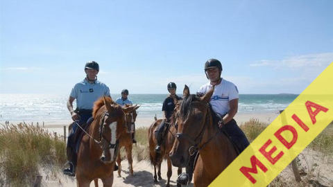 Chasse aux naturistes à Plouharnel