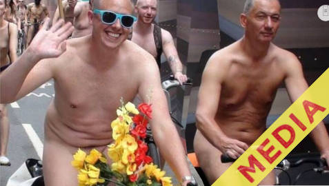 La course de cyclistes nus aura bien lieu à Rennes